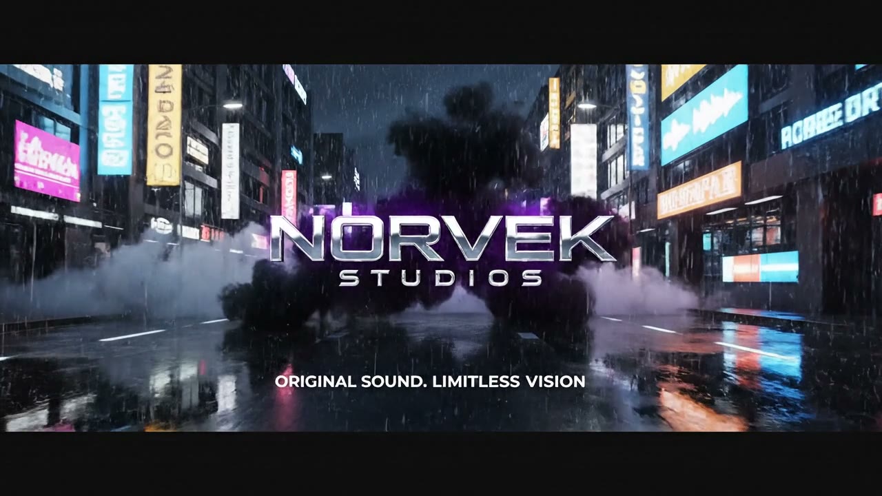 Norvek Studios in a cinematic city setting